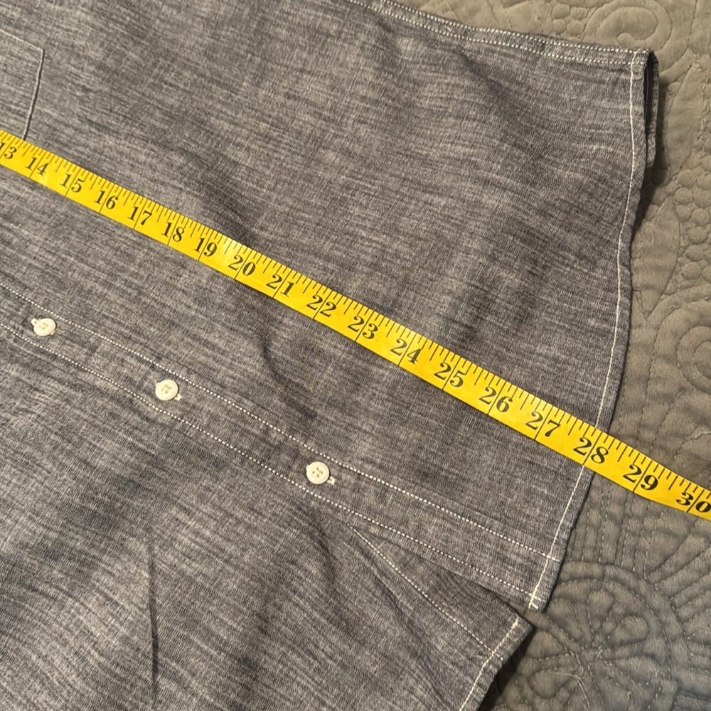 HAWKER RYE Button Down Shirt. Size Medium (Short) for the shorter man - Picture 11 of 11